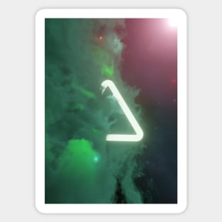 PlayStation Nebula Art - Triangle Sticker